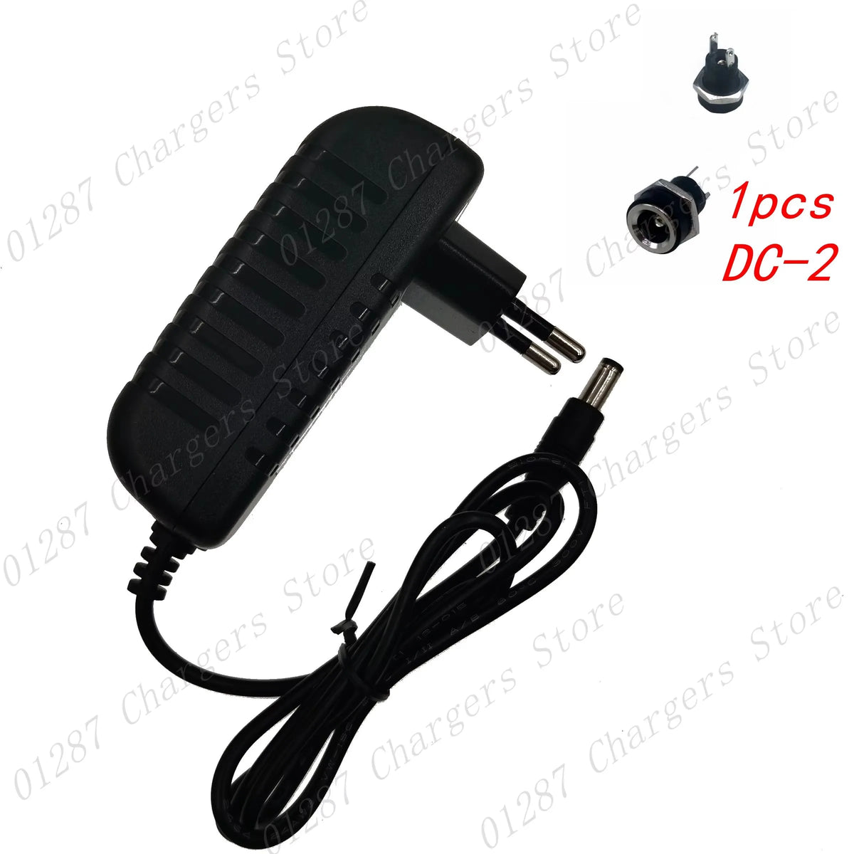 16.8V 2A Li-Ion Charger, Plug and Connector Options