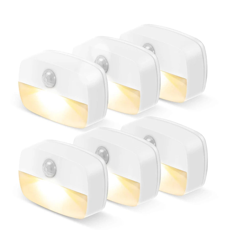 Battery Motion-Sensor Night Lights - Multipacks