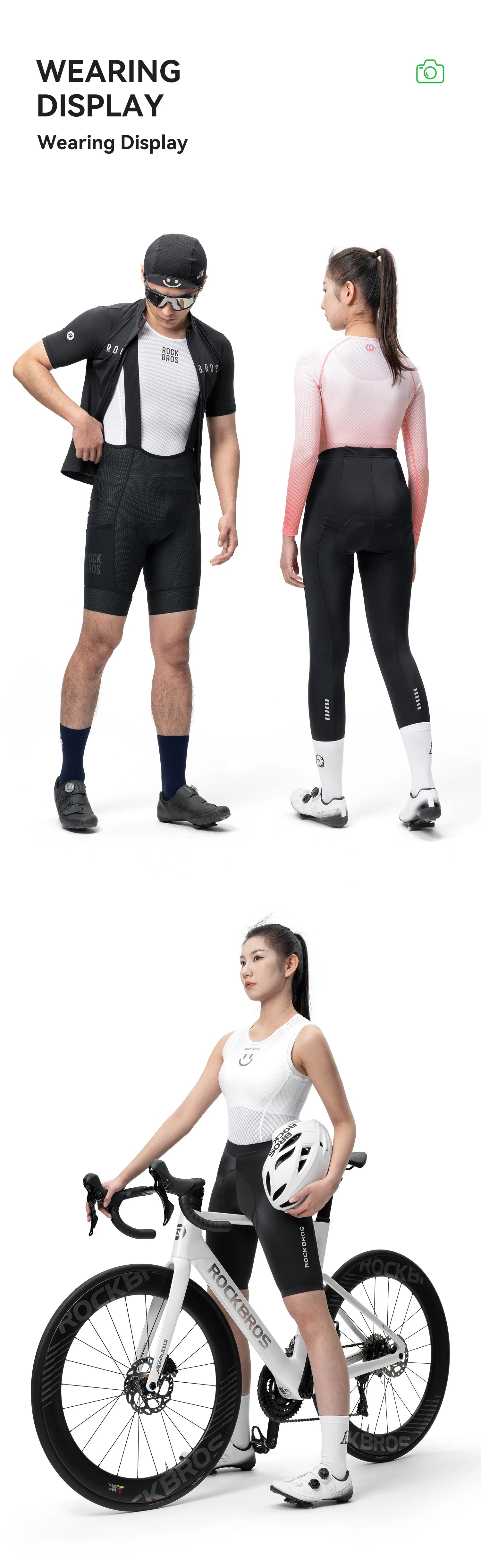 Cycling Socks Nylon Elastane Moisture-Absorbing Sport Socks