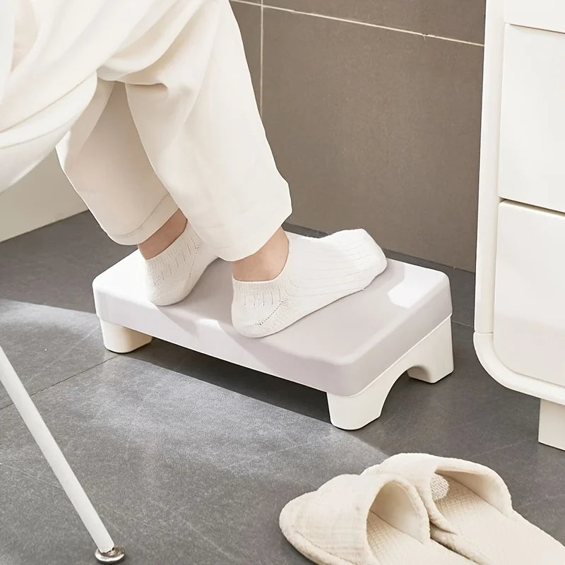 Apoio para os pés de plástico para colocar debaixo da secretária