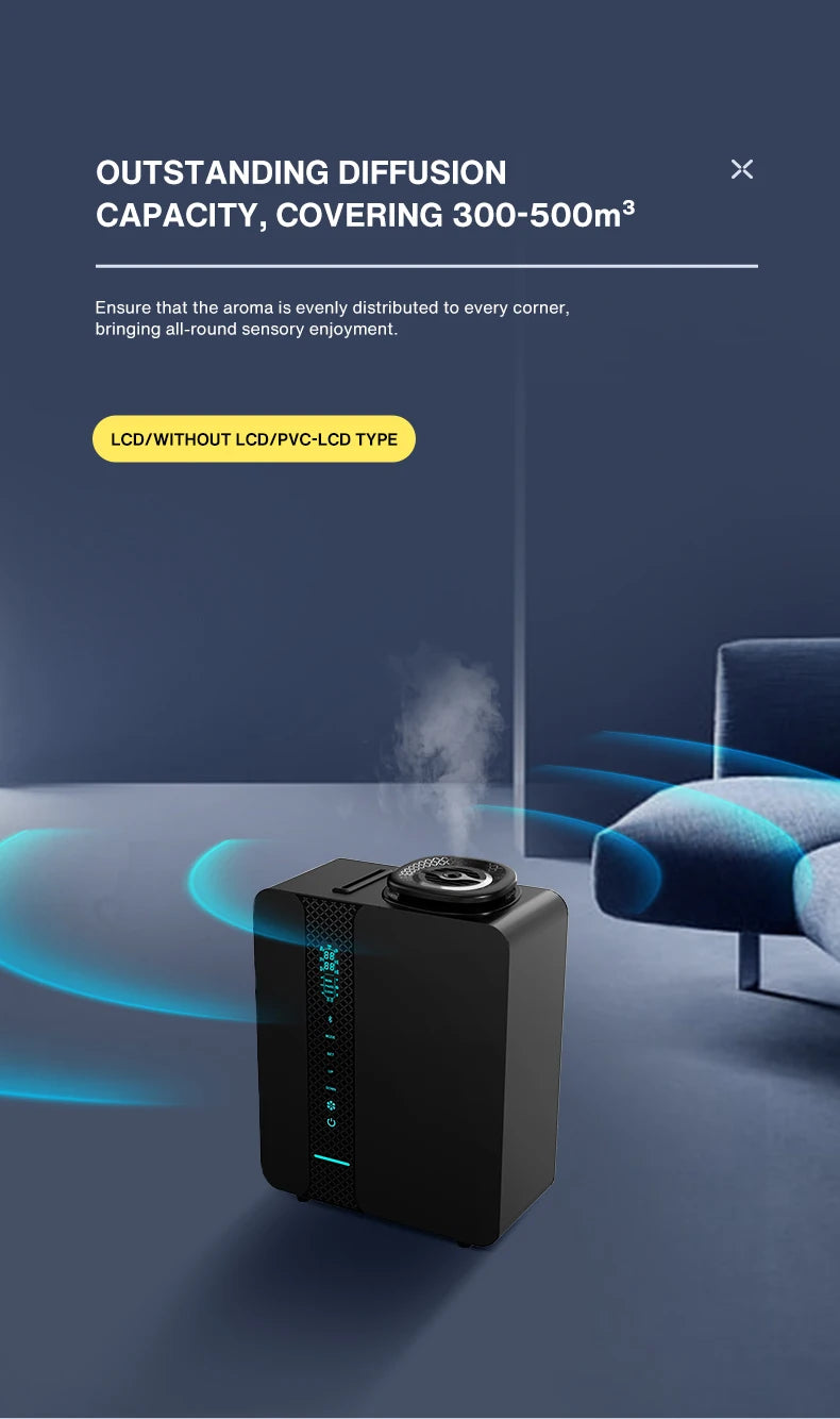 Smart Aroma Diffuser 200ml for Homes and Large Spaces