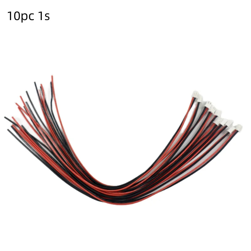 Prívodné vodiče balansovacieho konektora LiPo - balenie 10 ks, 1S až 8S