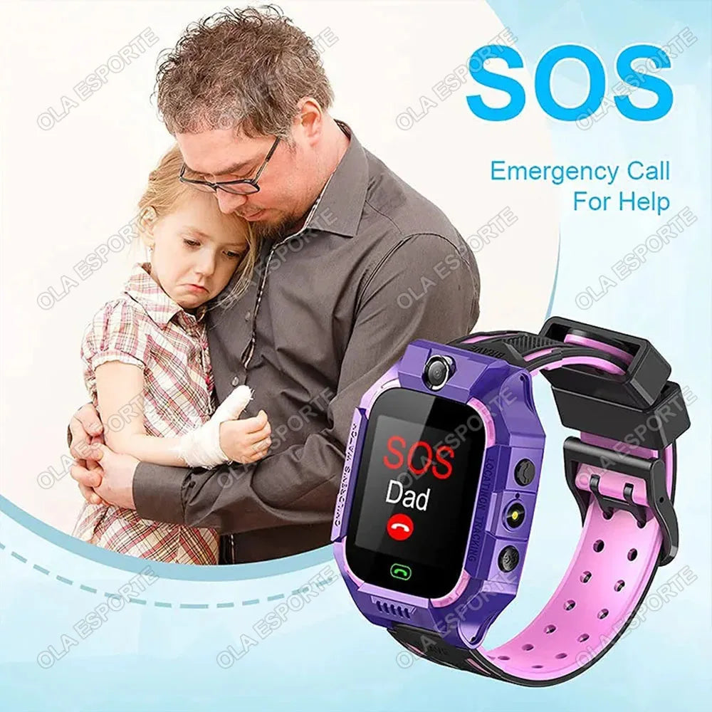 Kids' 2G Anruf-Smartwatch mit SOS-Taste