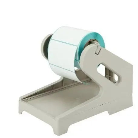 Label Holder for Desktop Printer - Shipping Label Stand for Rolls & Fanfold Labels Printer Accessory