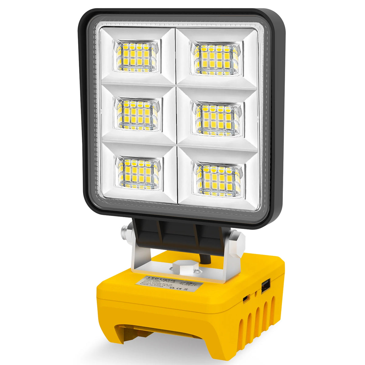 Luz de trabajo LED inalámbrica de 48 W - Batería no incluida