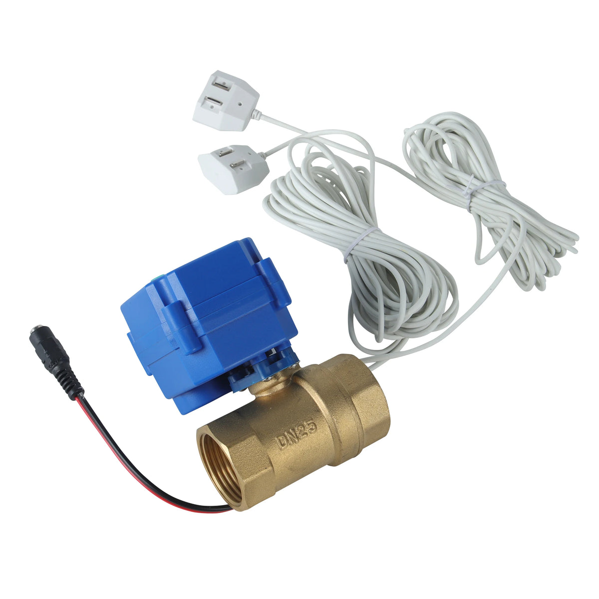 Water Leak Detector with Automatic Shut Off Valve