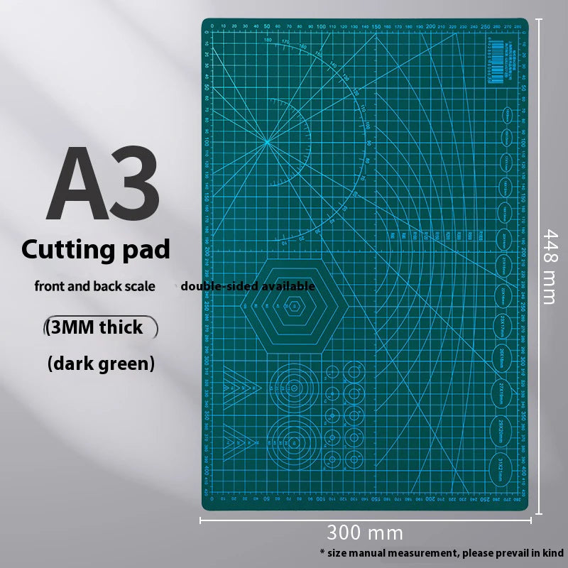 Double-Sided Craft Cutting Mat, A3, A4 or A5