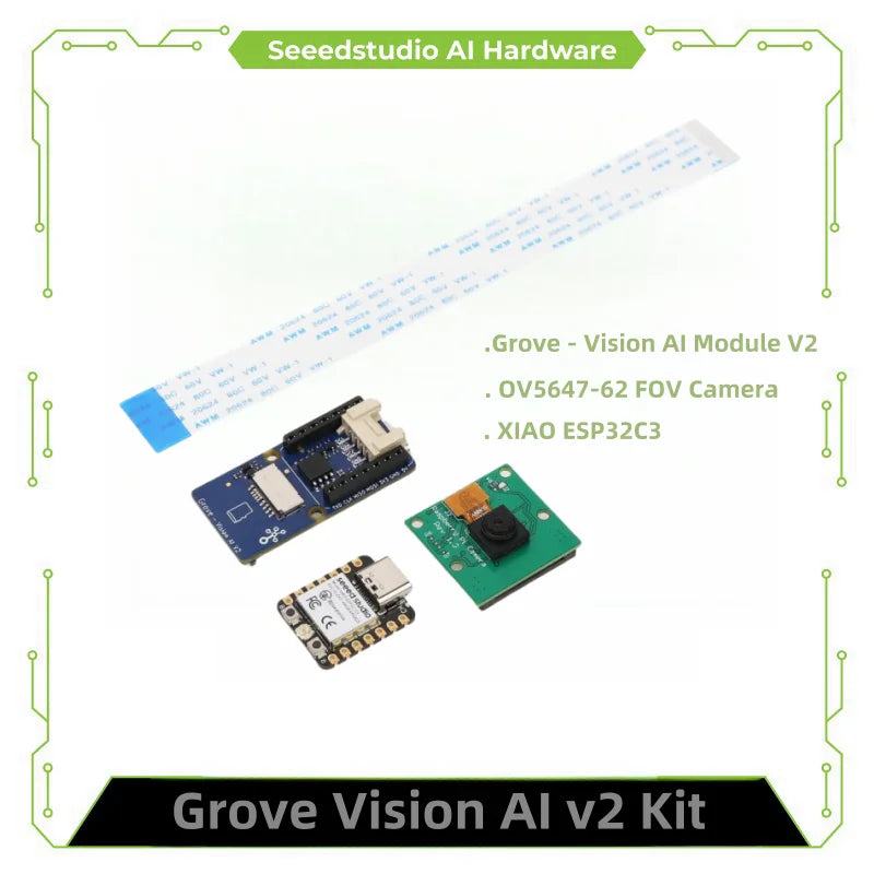 Grove Vision AI modul V2 - ruka Cortex-M55 a Ethos-U55, podporuje TensorFlow a PyTorch, Arduino, Raspberry Pi, xiao ESP32C3