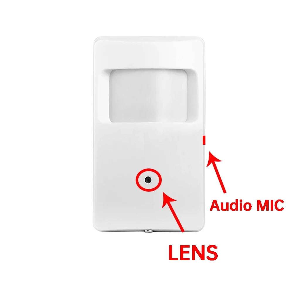Caméra mini PoE IP 5MP audio 2,8 mm