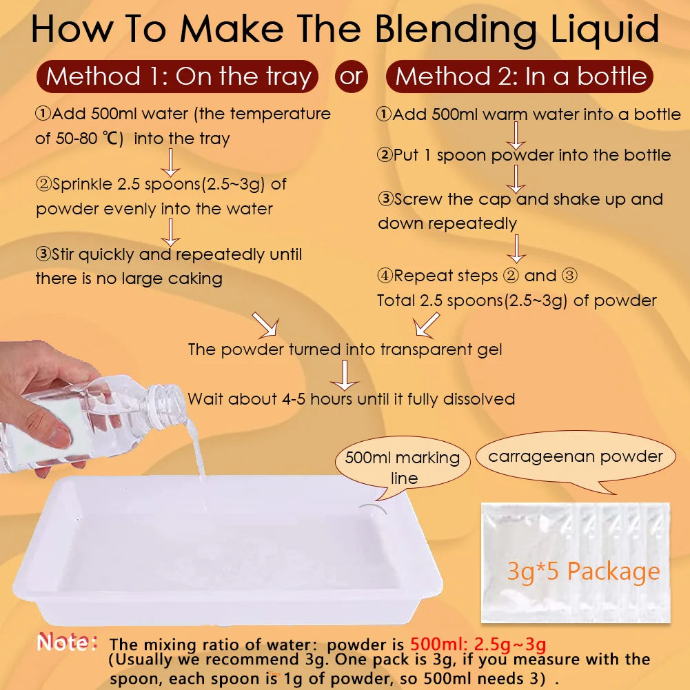 Water Marbling Paint Kit — Colour and Paper Options