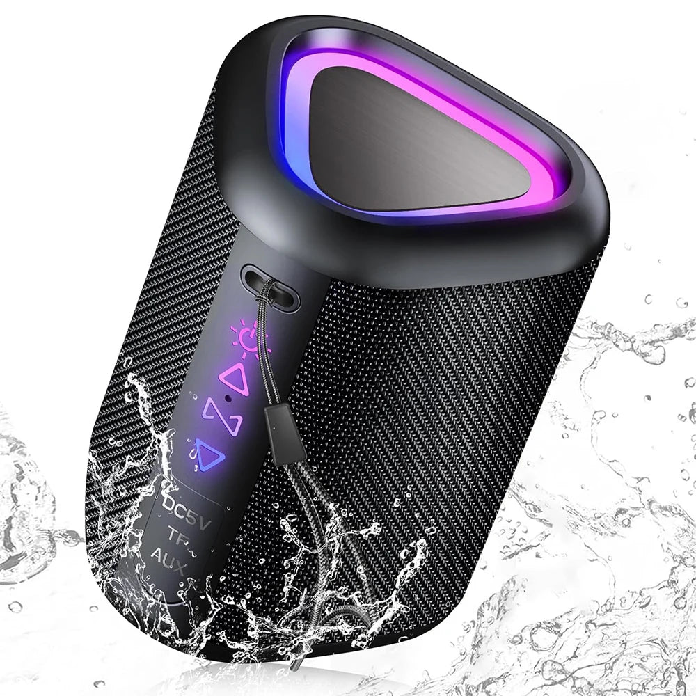 Przenośny głośnik Bluetooth z lampką LED
