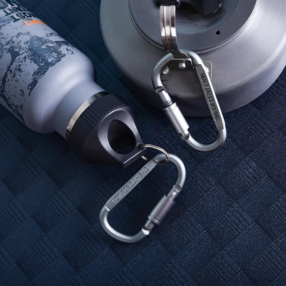 Aluminum Alloy D-Type Locking Carabiner Clip