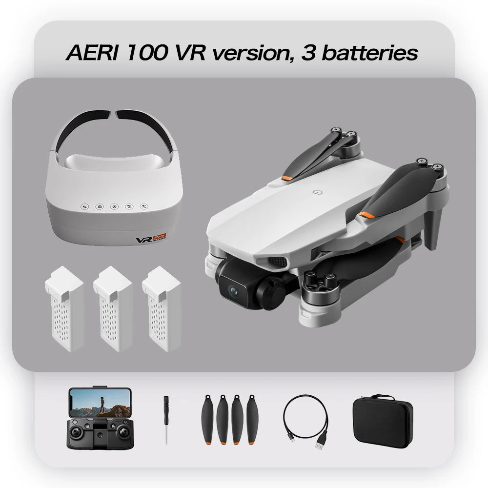 Dron Lenovo Aeri100 con cámara dual, video 4K y evitación de obstáculos
