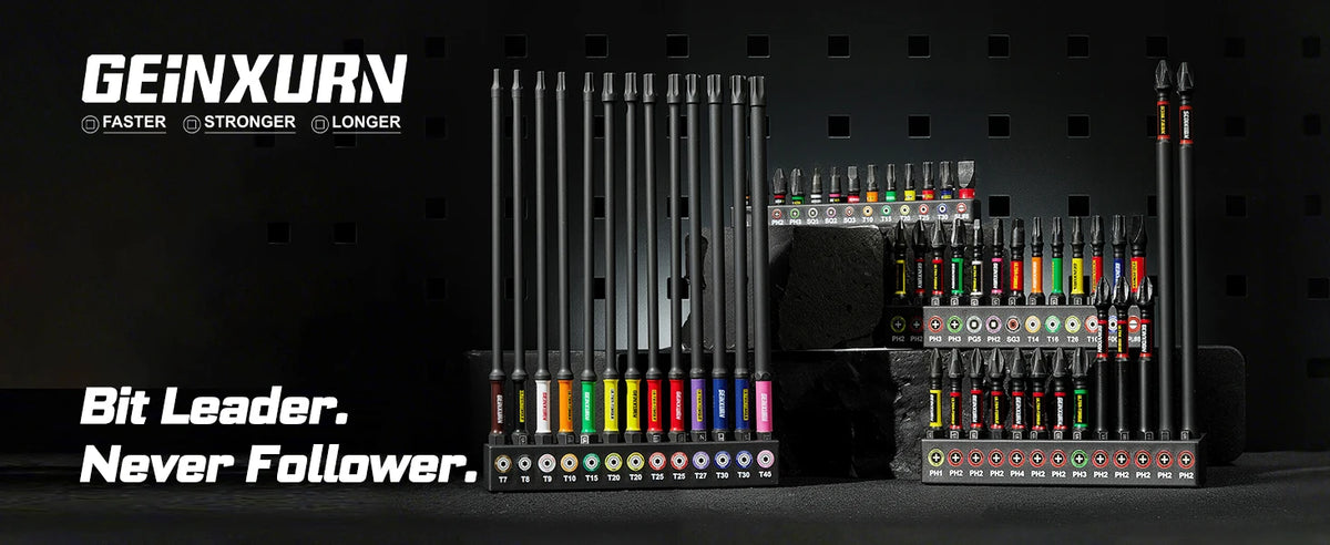 Options de jeu d’embouts de tournevis S2 à code couleur