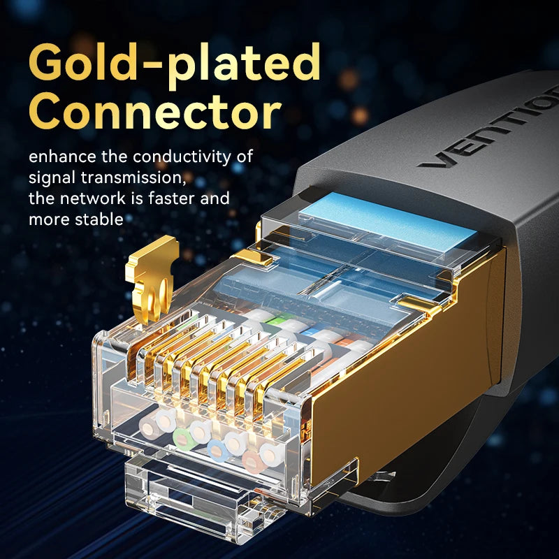 Braided Cat8 RJ45 Ethernet Cable - Length Options