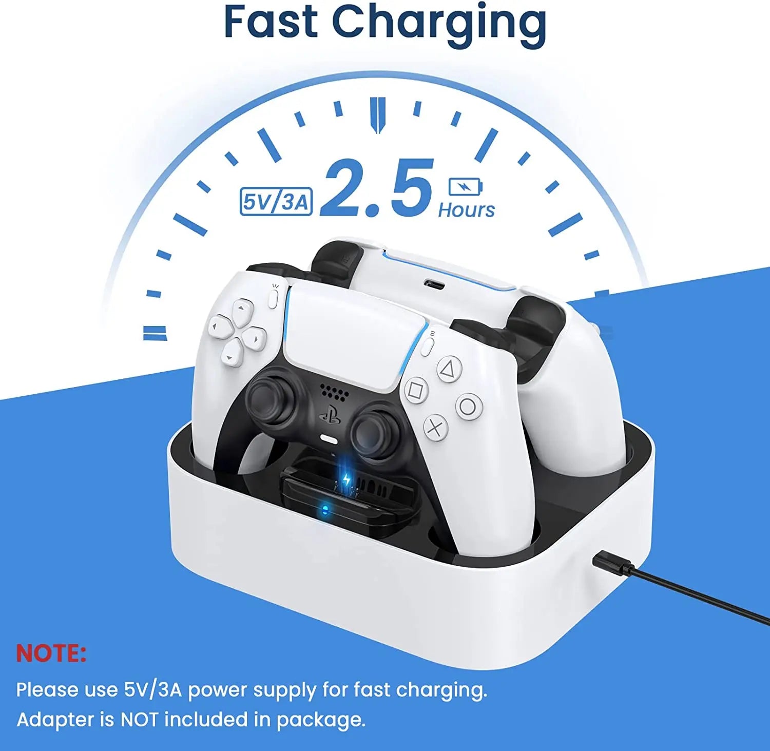 Controller Charging Station for 2 Controllers