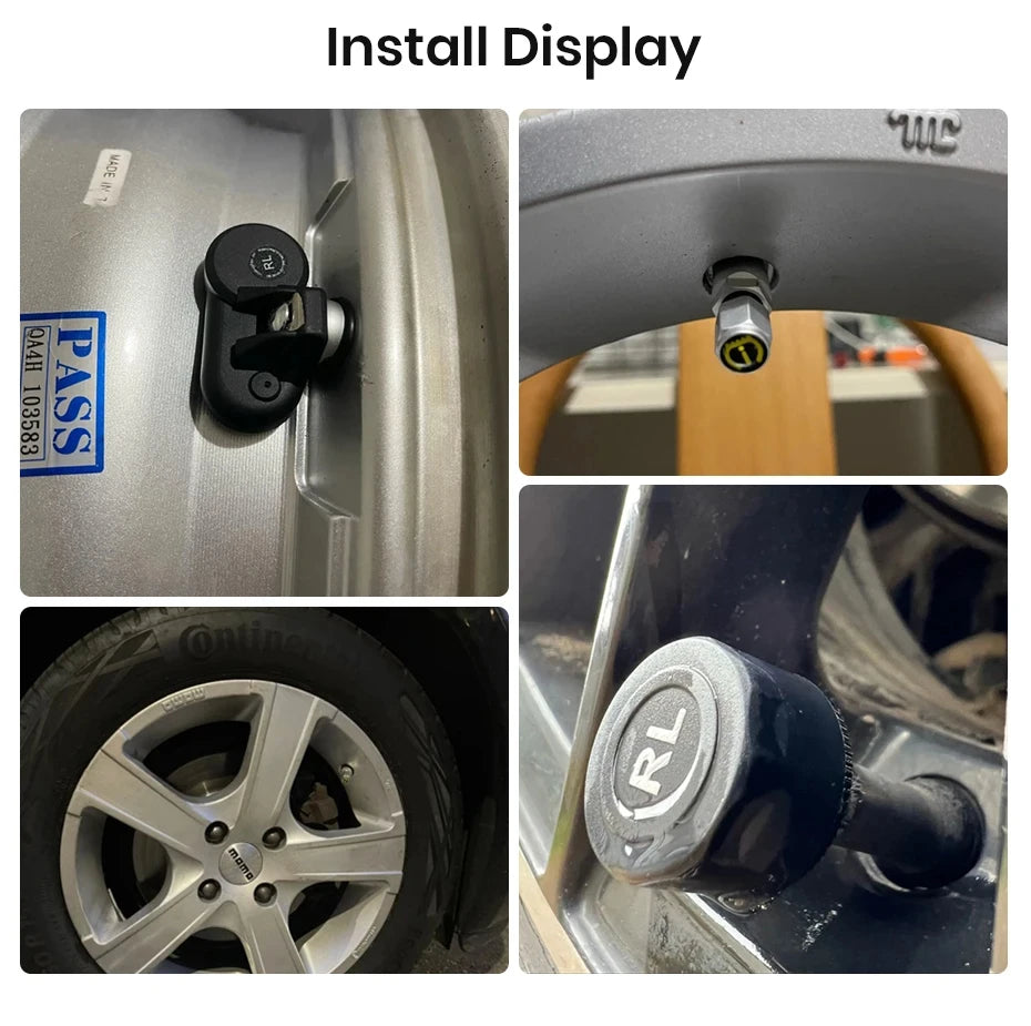 USB Tire Pressure Monitoring System with Internal Sensors