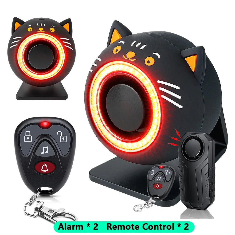Extractme 120dB Wireless Car Alarm Automobile Protection System Device 3-Levels Sensitivity Vehicle Alarm System Car Accessories