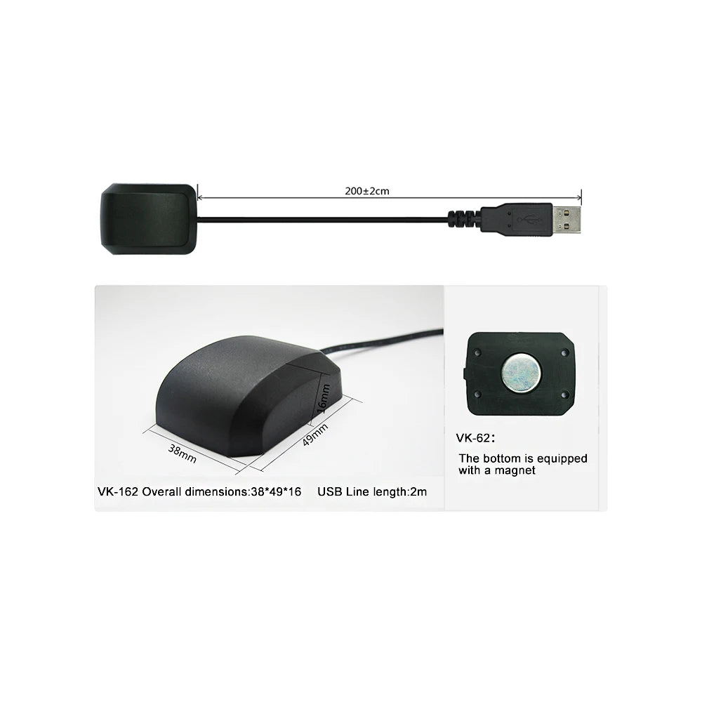 VK-162 USB GPS Receiver with Antenna