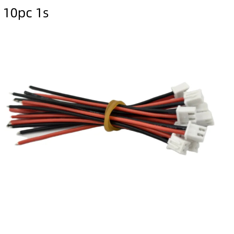 Prívodné vodiče balansovacieho konektora LiPo - balenie 10 ks, 1S až 8S
