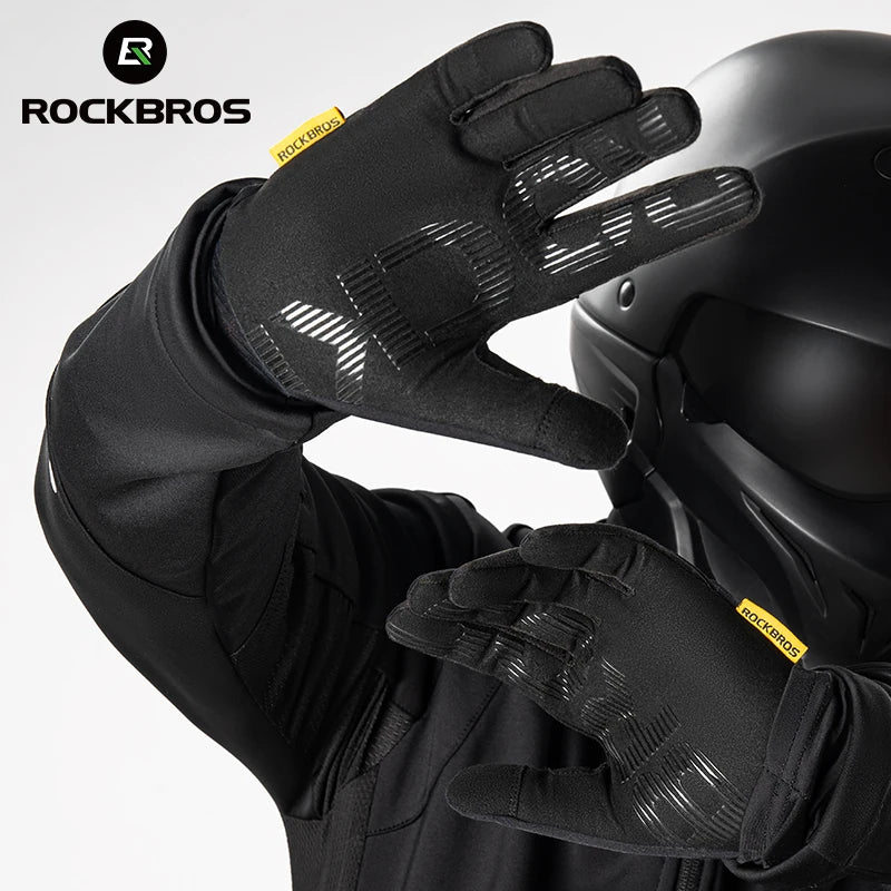 Winter Fahrradhandschuhe mit Touchscreen & Rutschfestem Griff