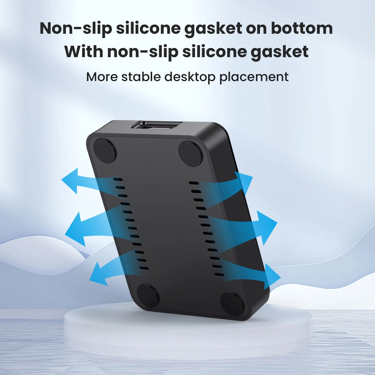 M.2 SSD USB-C kotelo liitäntämahdollisuuksilla