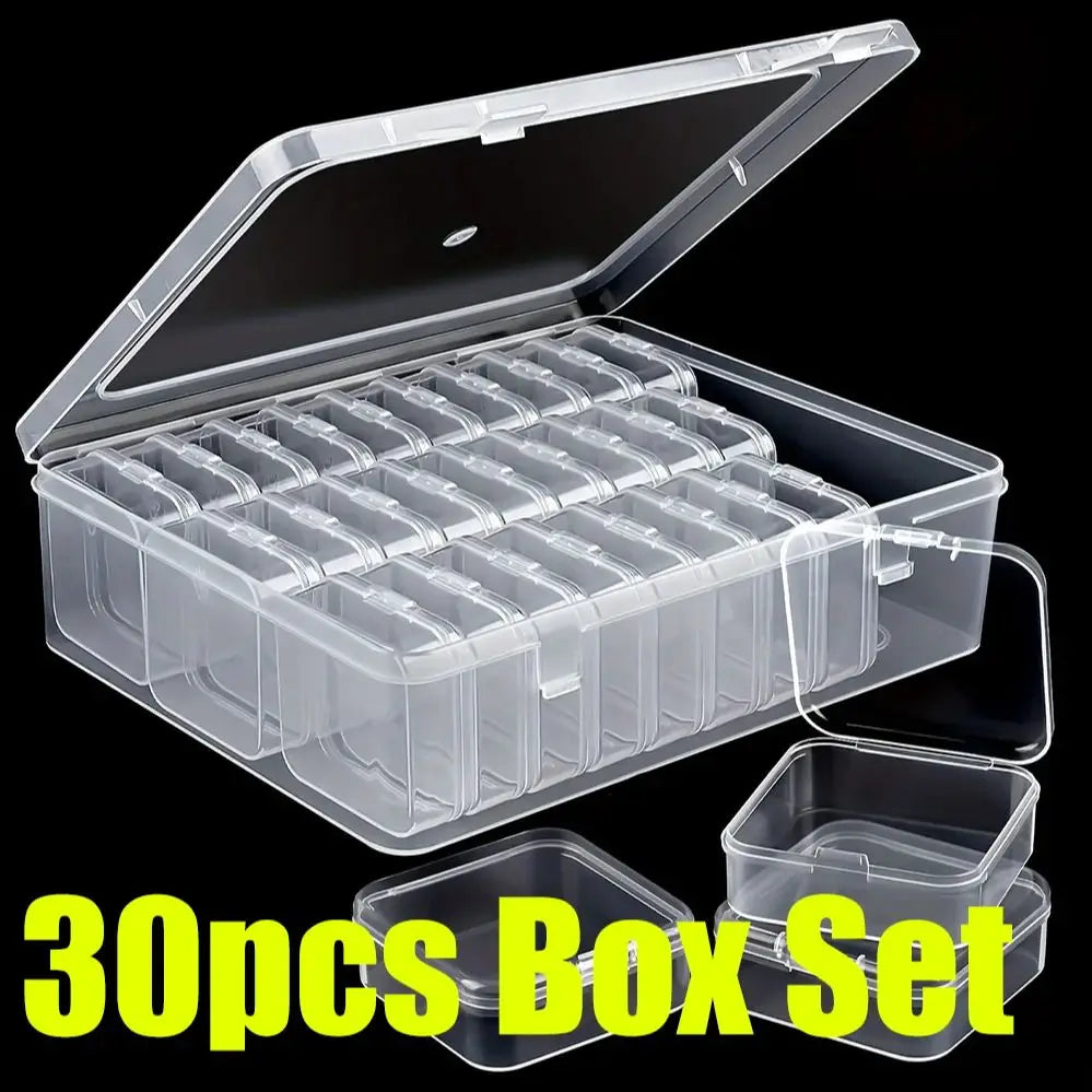 Clear Compartment Craft Storage Box