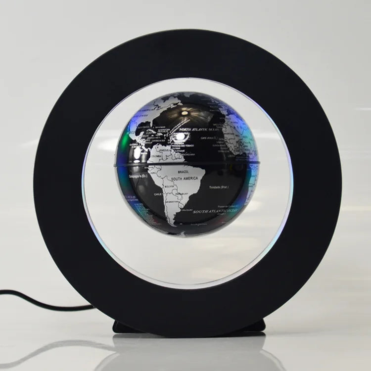 Magnetický levitujúci glóbus s LED rámom