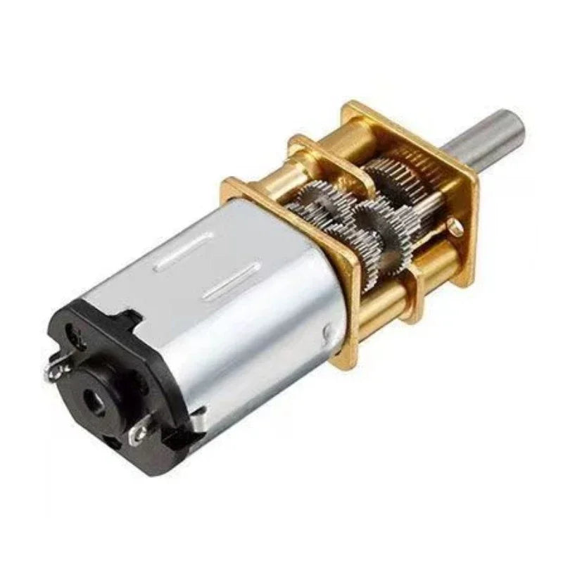 Micro-moteur à engrenages métalliques GA12-N20, 3 V, 6 V ou 12 V
