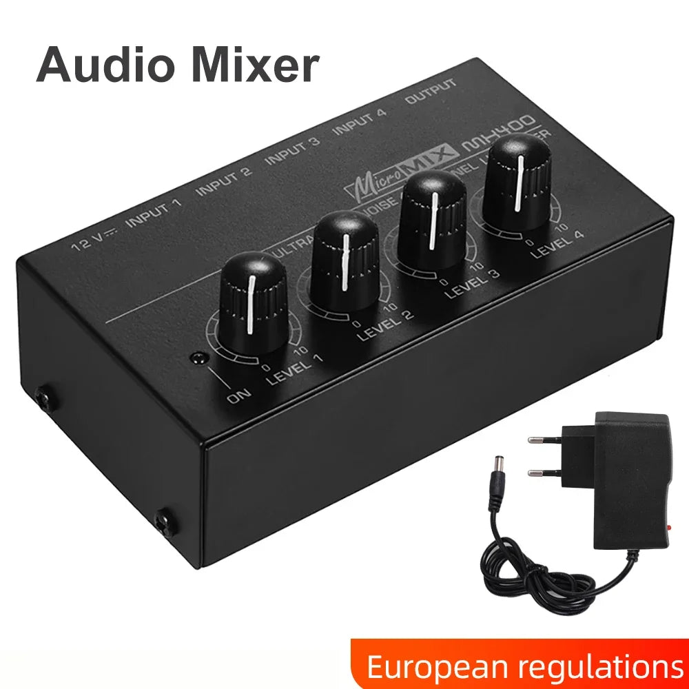 MX400 Four-Channel Line Mixer