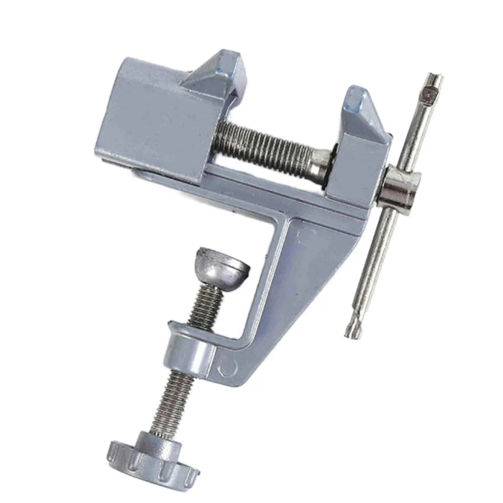 Mini Clamp-On Bench Vise, Aluminium Alloy