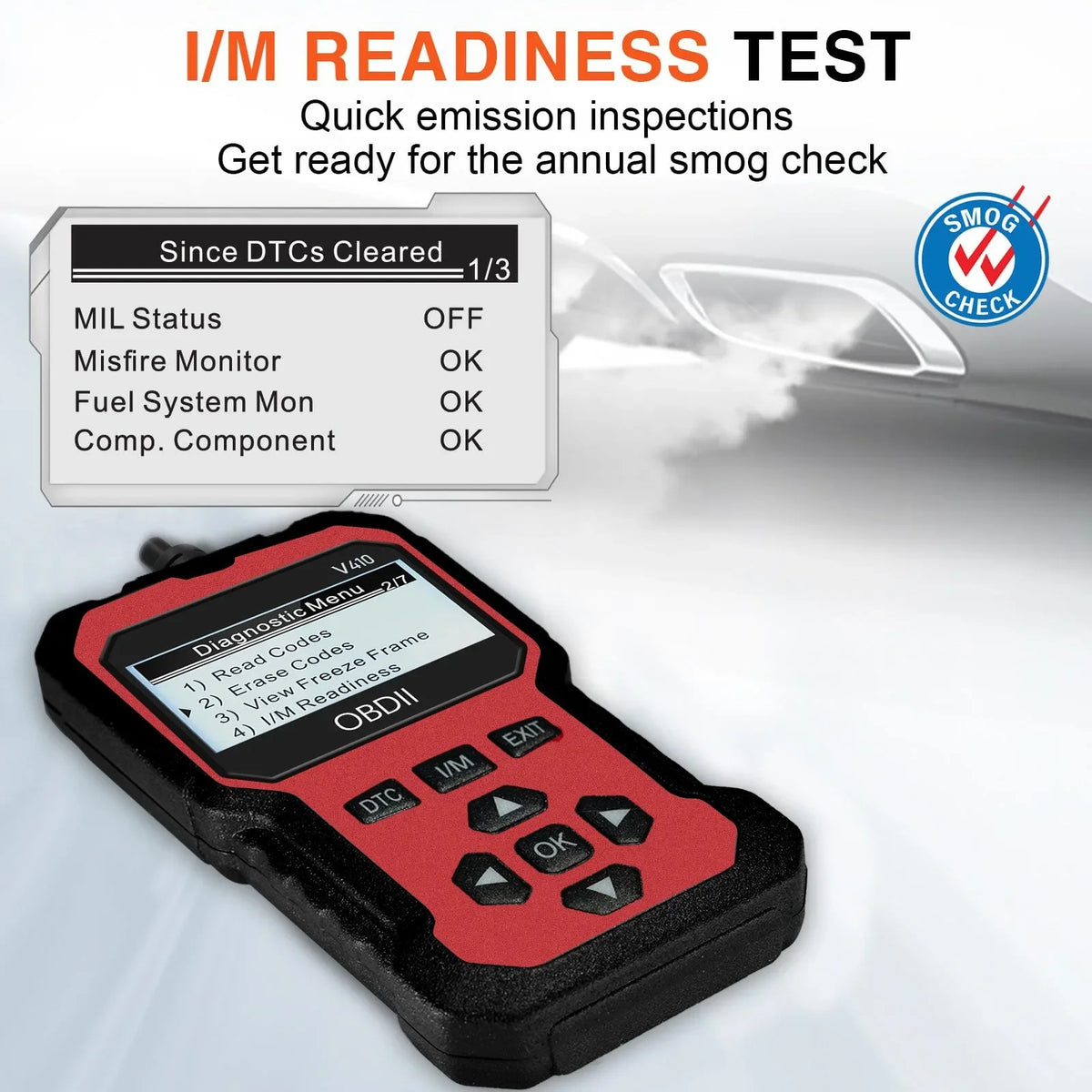 Scanner auto OBD2 unealtă de diagnosticare, recunoaștere a defecțiunilor motorului. Diagnostichează toate vehiculele cu protocol OBD din 1996 și ulterior