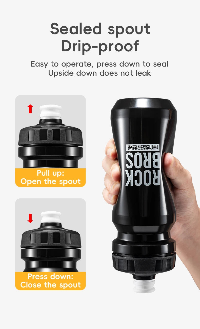 600ML Cycling Water Bottle Squeeze Sports Cup for Bike & Outdoor Use