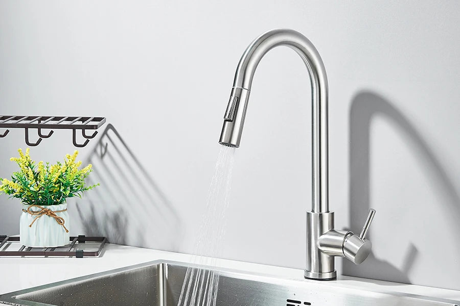 Έξυπνος Αισθητήρας Αφής Μπαταρία Κουζίνας με Αναδιπλούμενη Περιστροφή 360°