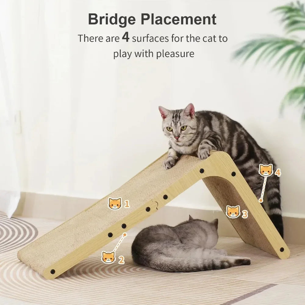 Cat Scratcher Cat Scratching Post Vertical Wear-resistant Scratch-resistant Cats Scratching Board Cats Toy Furniture Protector 