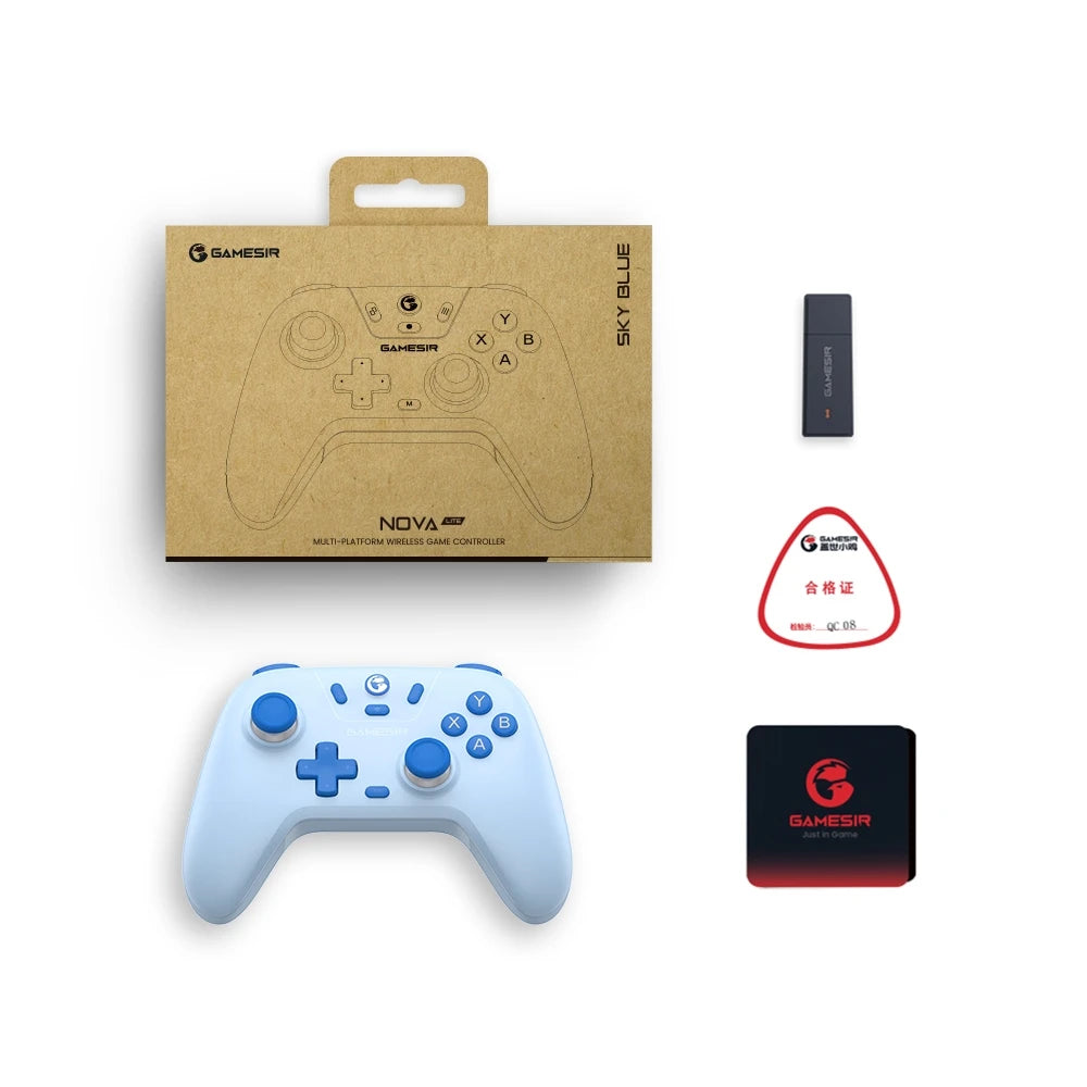 GameSir Nova Lite Switch Controller Gaming Gamepad with Hall Effect for Nintendo Switch iPhone Android Cellphone PC