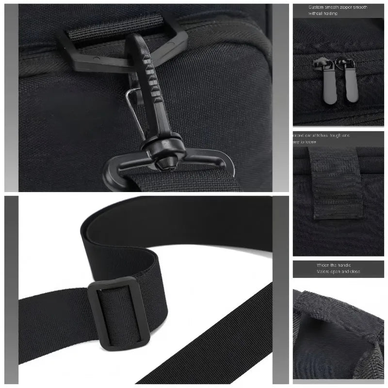Camera Bag Travel Camera Shoulder Bag Water-resistant Shock-proof for Mirrorless Camera W/ Removable Dividers and Shoulder Strap