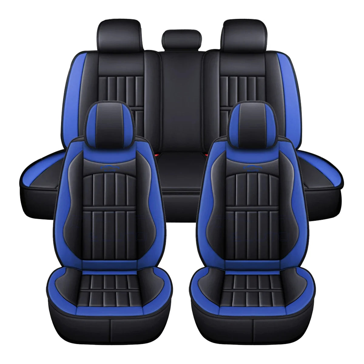 11-Piece 5-Seat PU Leather Car Seat Covers Set