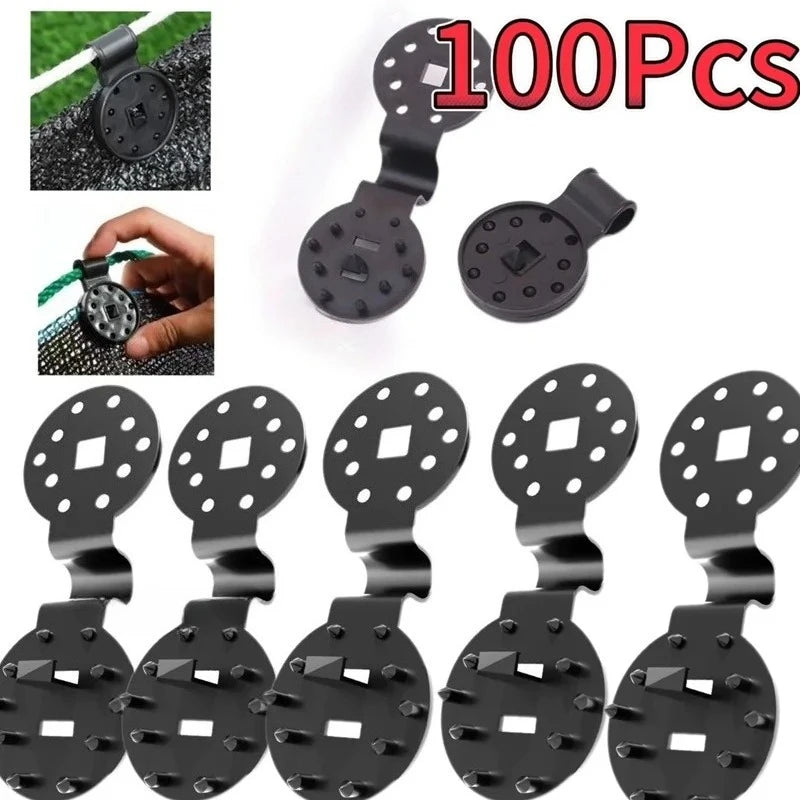 Clips für Schattiergewebe und Gartennetze, 50er- oder 100er-Pack