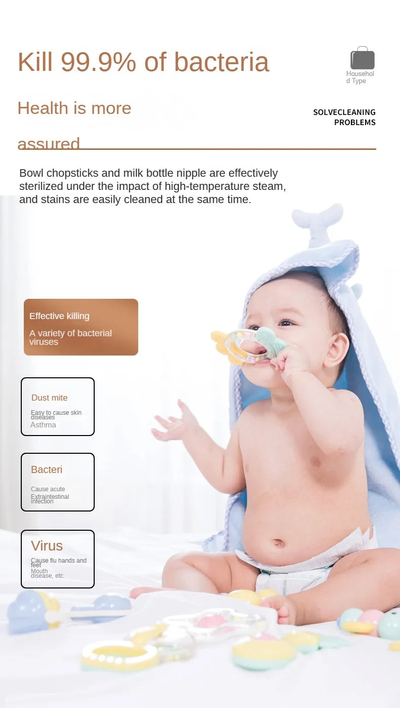 2500W Portable Steam Cleaner High Temperature Sterilization Pressure Jet Washer Machine for Home Car Kitchen Air Conditioner 