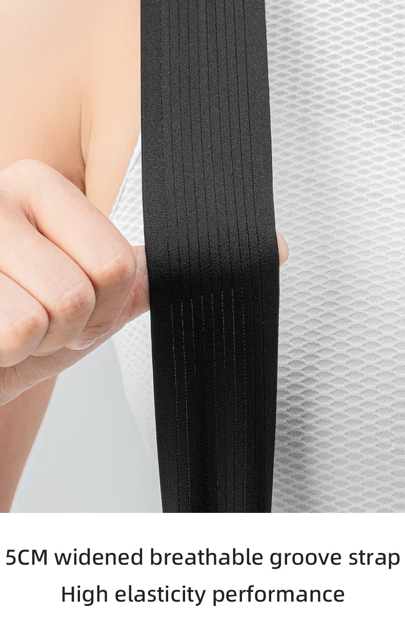 Pantaloni scurți cu bretele pentru femei, cu pernă, respirabili, uscare rapidă