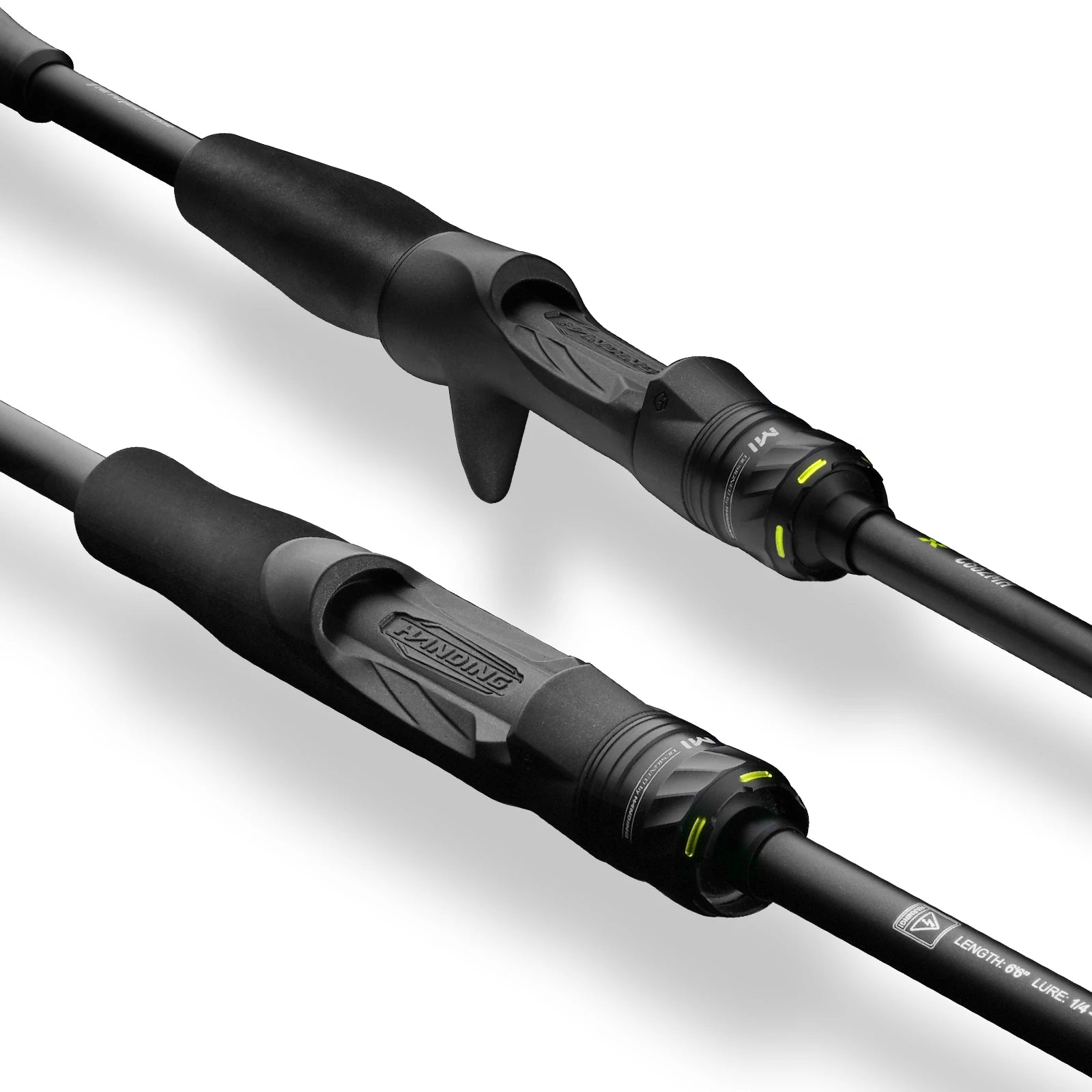 HANDING M1 Bass Fishing Rod with Fuji Guide Rings