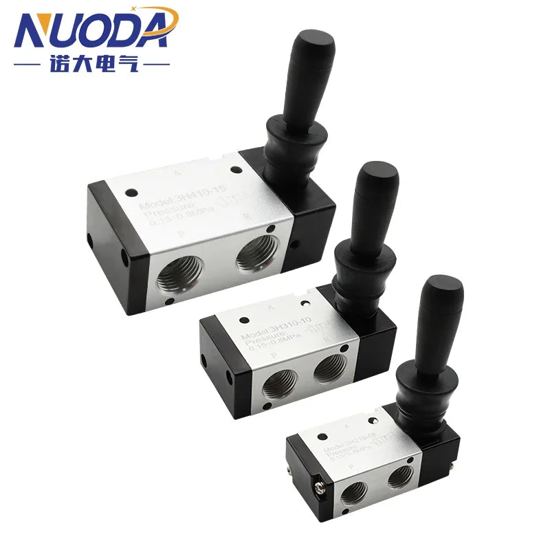 Manual Pneumatic Lever Valve, 3/2 or 5/2 Options