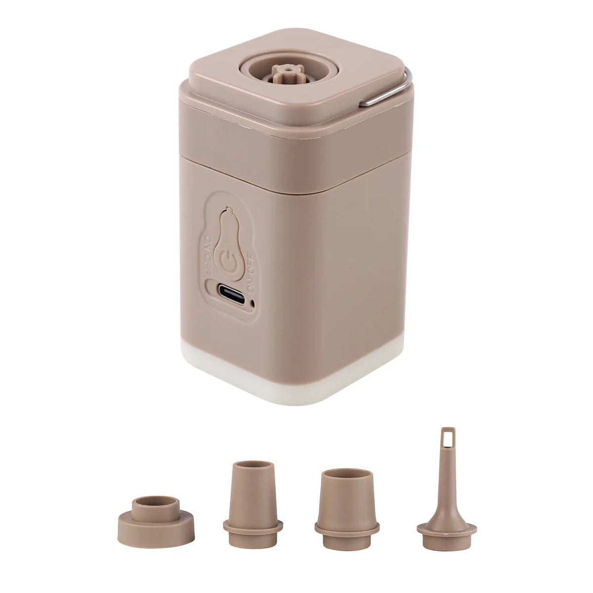 Rechargeable Camping Air Pump with Light