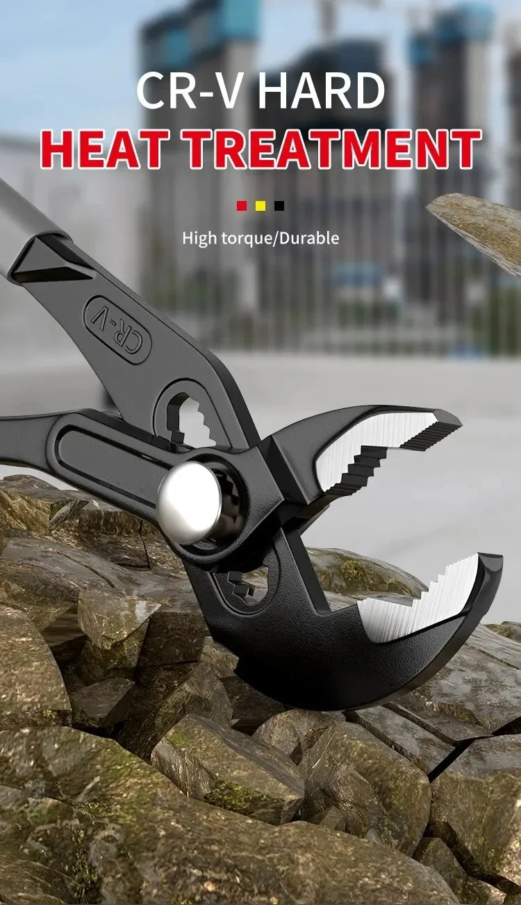 Quick-Adjust Water Pump Pliers - Size Options