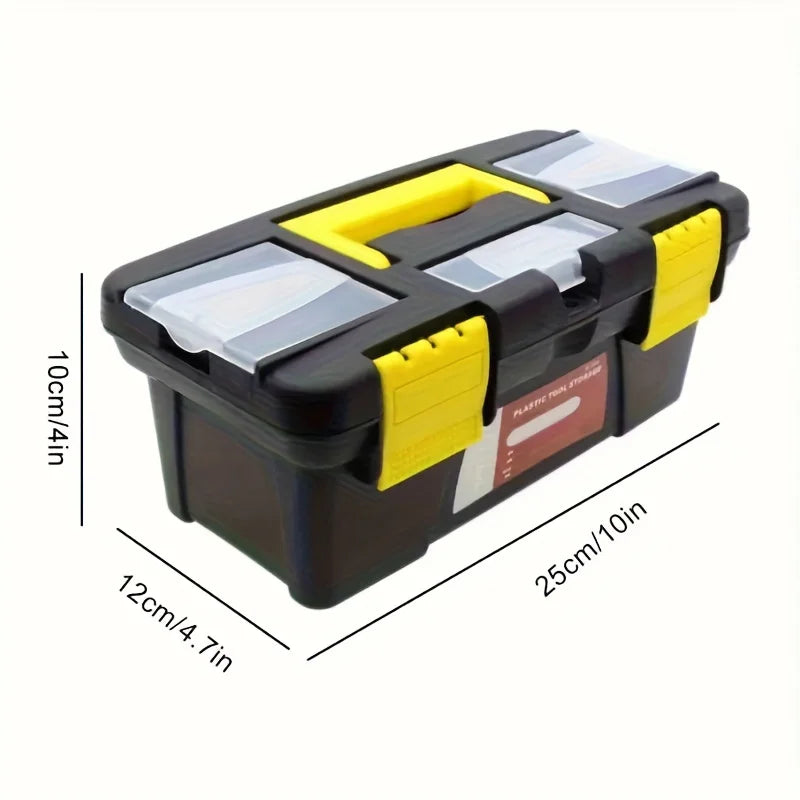 ABS Toolbox with Removable Storage Tray