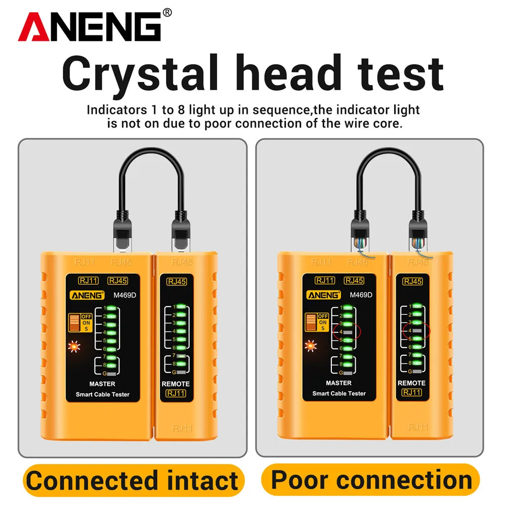M469D Network Cable Sequence Tester