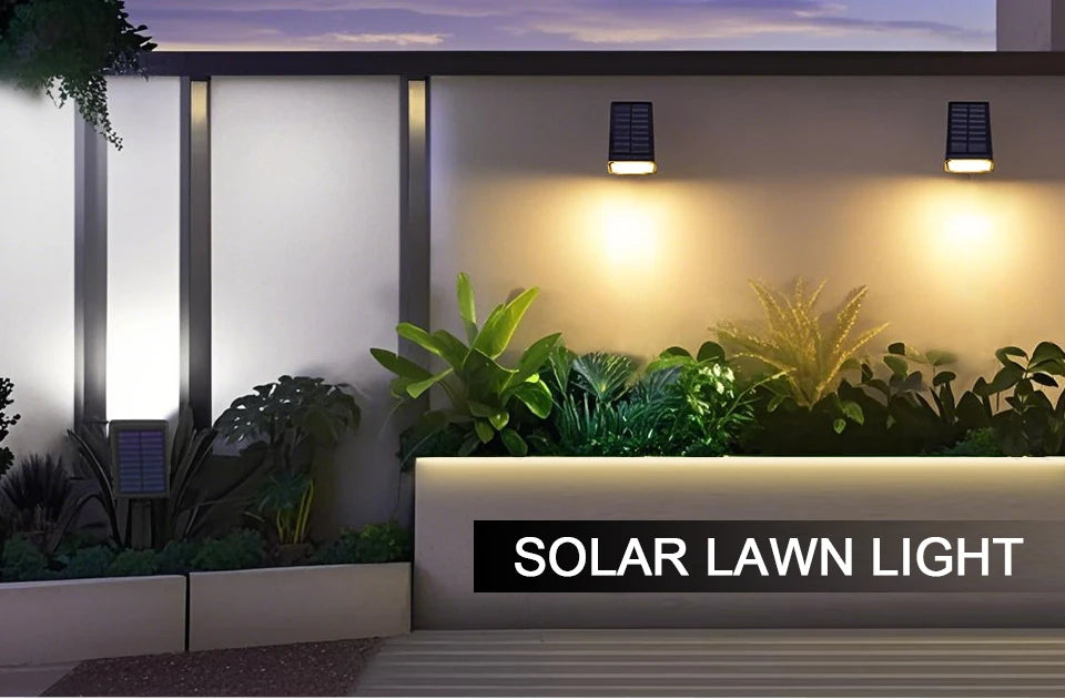 Solar Garden Spotlight with Three Brightness Modes