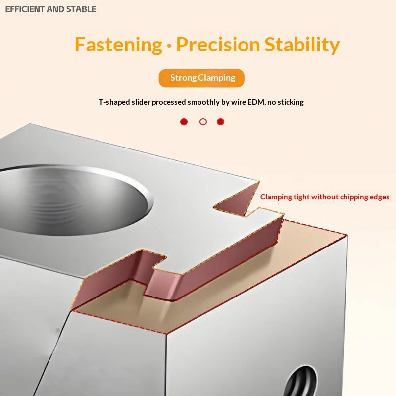 CNC Wedge Expansion Workholding Clamp