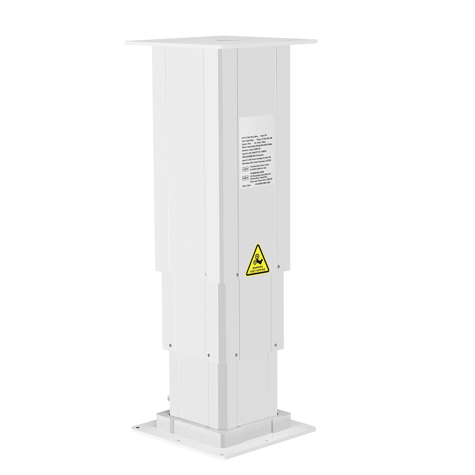 Elektrický zdvíhací stĺpový systém 80 kg nastaviteľný 36–79 cm